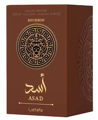 Asad Bourbon Lattafa Eau de Parfum 100ml - Imagem 3