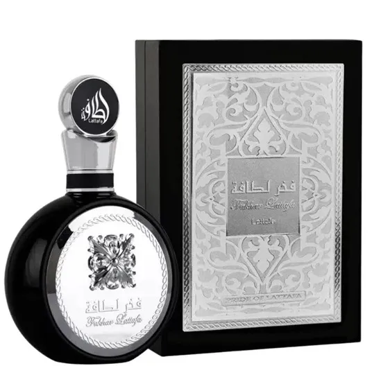 Fakhar Black Lataffa Pride Eau de Parfum 100ml (Black) - Imagem 2