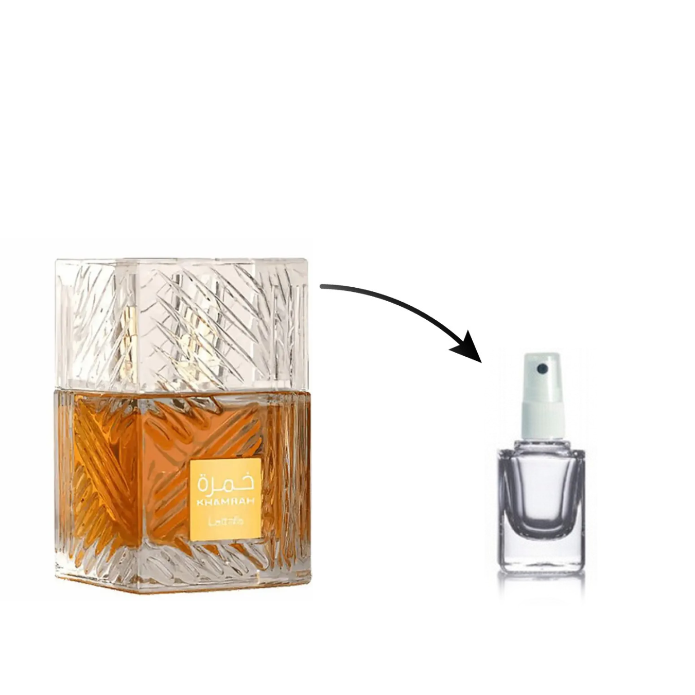 Perfume Arabe Khamrah EDP (Decante)