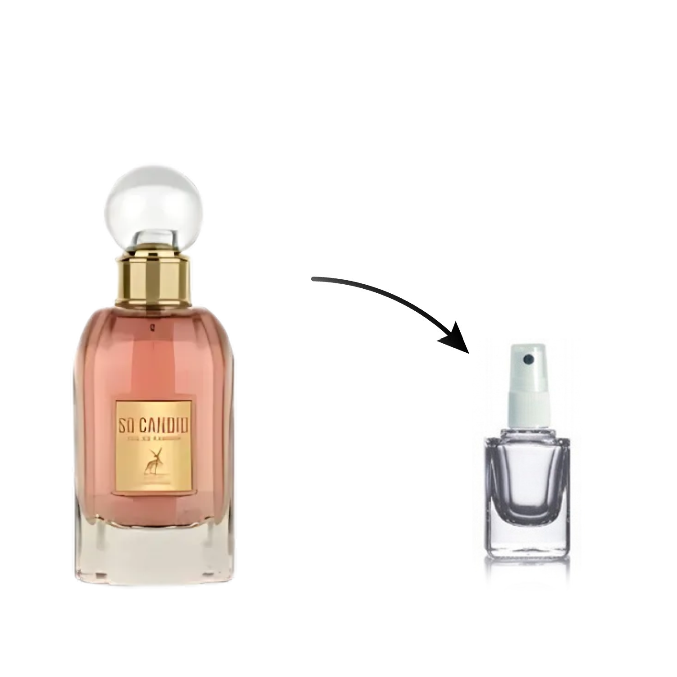 SO CANDID Perfume Árabe Maison Alhambra (Decante)