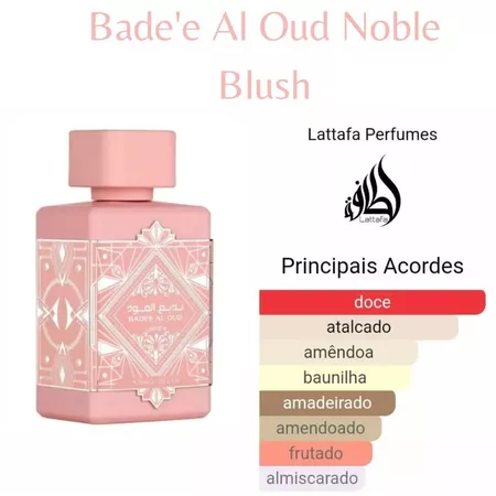 Perfume árabe Feminino Bade Al Oud Noble Blush (Decante) - Imagem 2