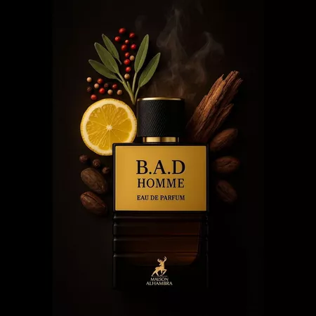 Perfume Árabe BAD HOMME Maison Alhambra (Decante) - Imagem 3