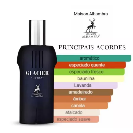 Perfume Árabe GLACIER ULTRA Maison Alhambra (Decante) - Imagem 3