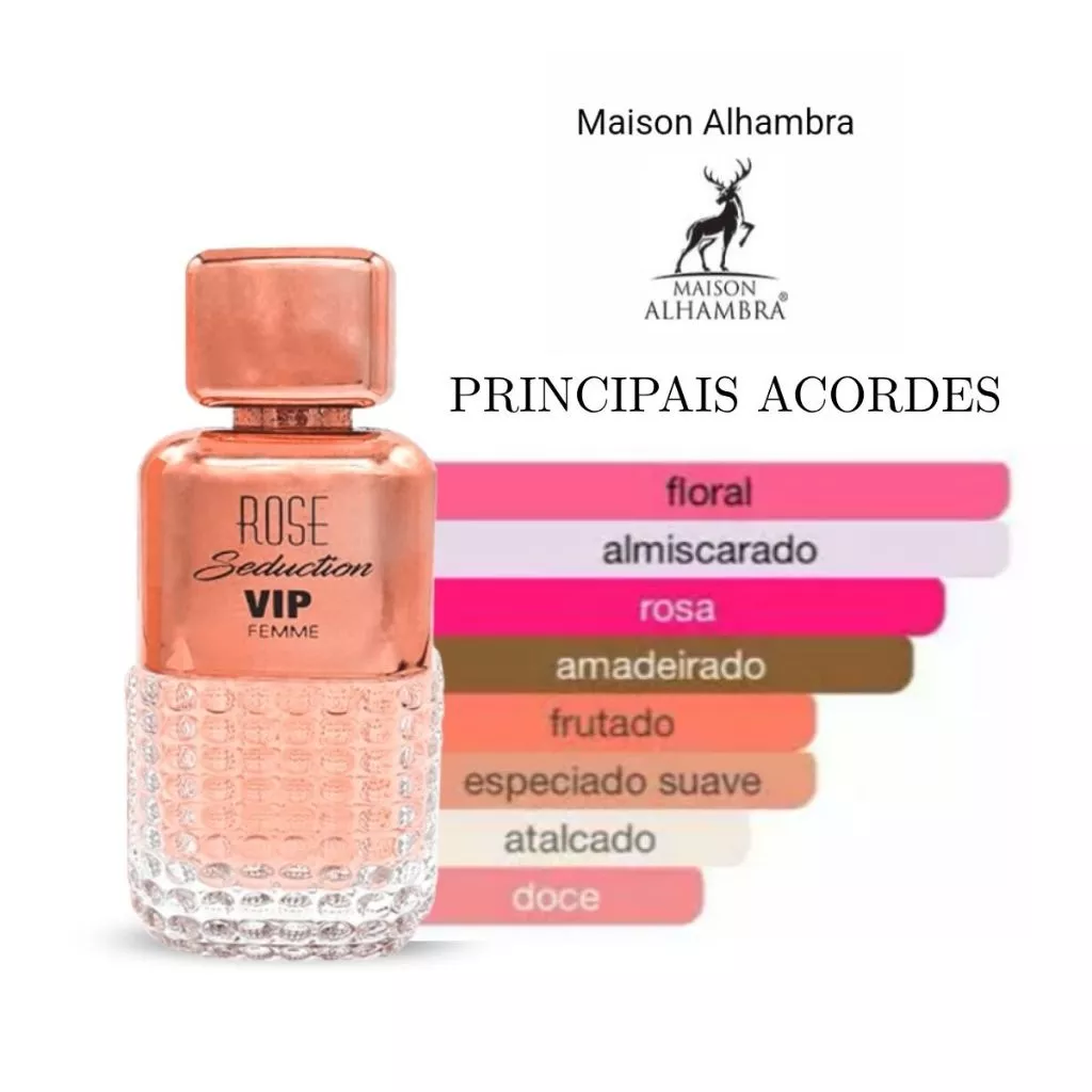 ROSE SEDUCTION VIP Maison Alhambra (Decante) - Imagem 3