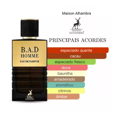 Kit 3 decantes 5ml: Asad Bourbon + Bad Homme + Fakhar Black - Imagem 2