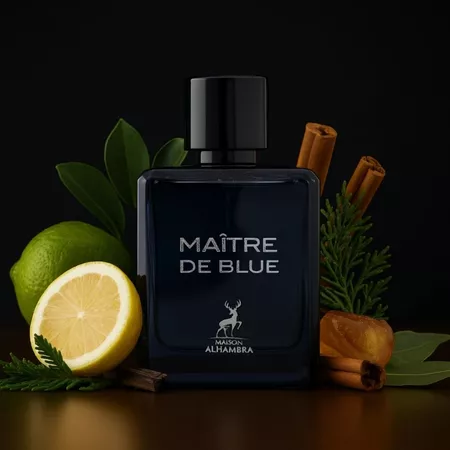 Perfume Árabe MAÎTRE DE BLUE A Maison Alhambra (Decante) - Imagem 3