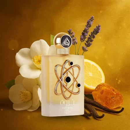 Perfume Árabe THARWAH GOLD Lattafa Feminino (Decante) - Imagem 3