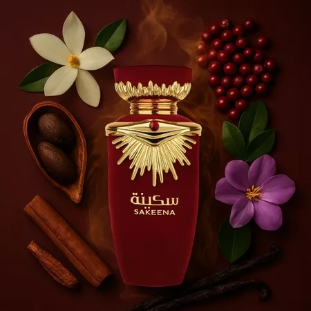 Perfume Arabe Feminino Sakeena Eau de Parfum lataffa (Decante) - Imagem 2
