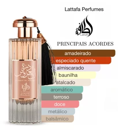 Perfume Árabe Lattafa Durrat Al Aroos Eau de Parfum (Decante) - Imagem 3