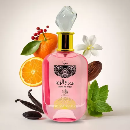 Perfume Arabe Sabah Sugar Al Ward Feminino Rosa Al Wataniah (Decante) - Imagem 2