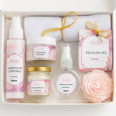 Kit Spa Day Pré-Pós Banho Miah Parfum