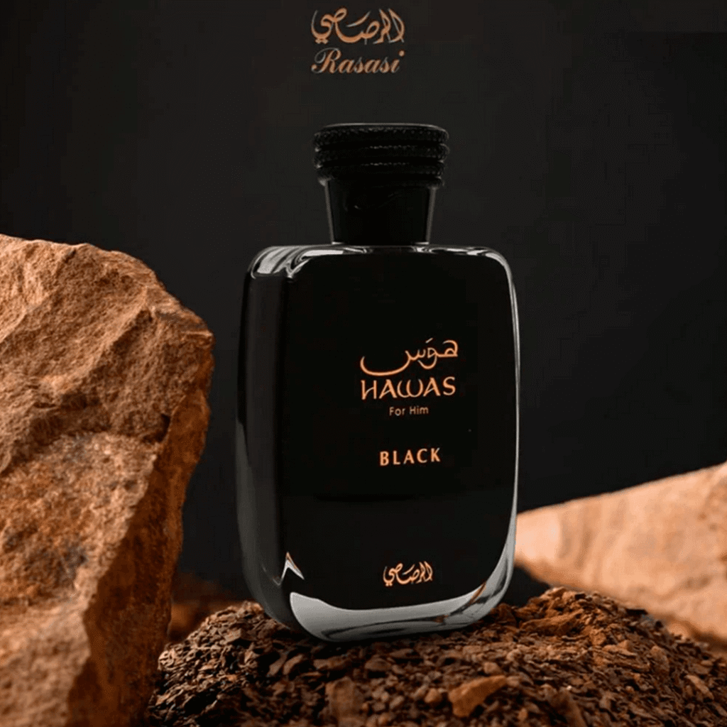 Hawas Black 100ml Rasasi Eau de Parfum - Imagem 3