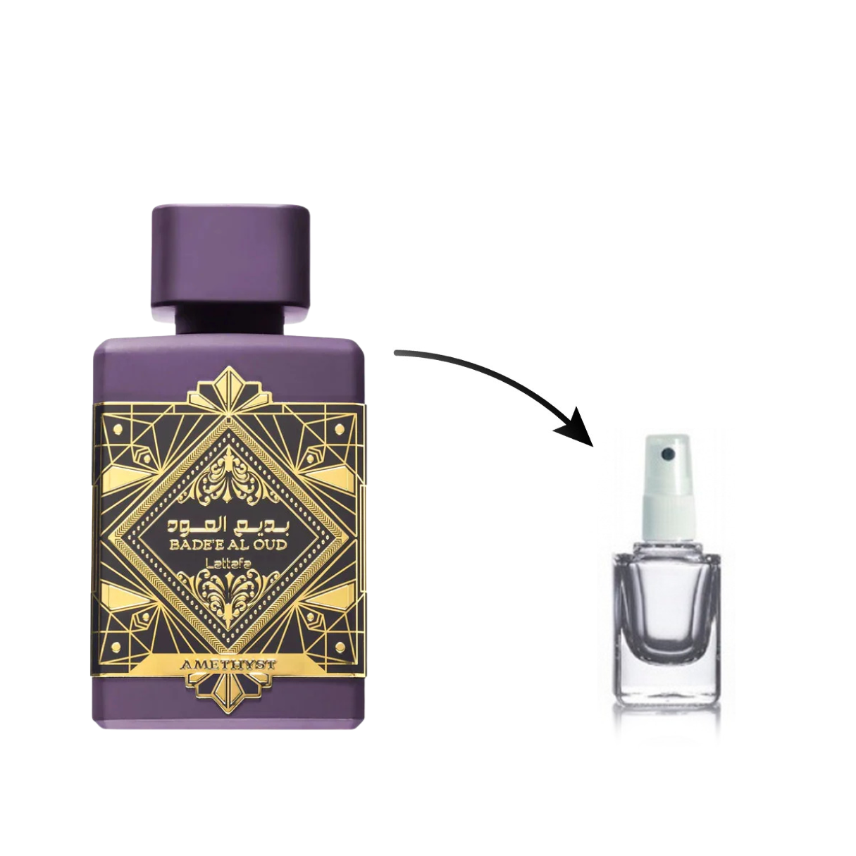 Perfume Bade ́e Al Oud Amethyst (Decante)