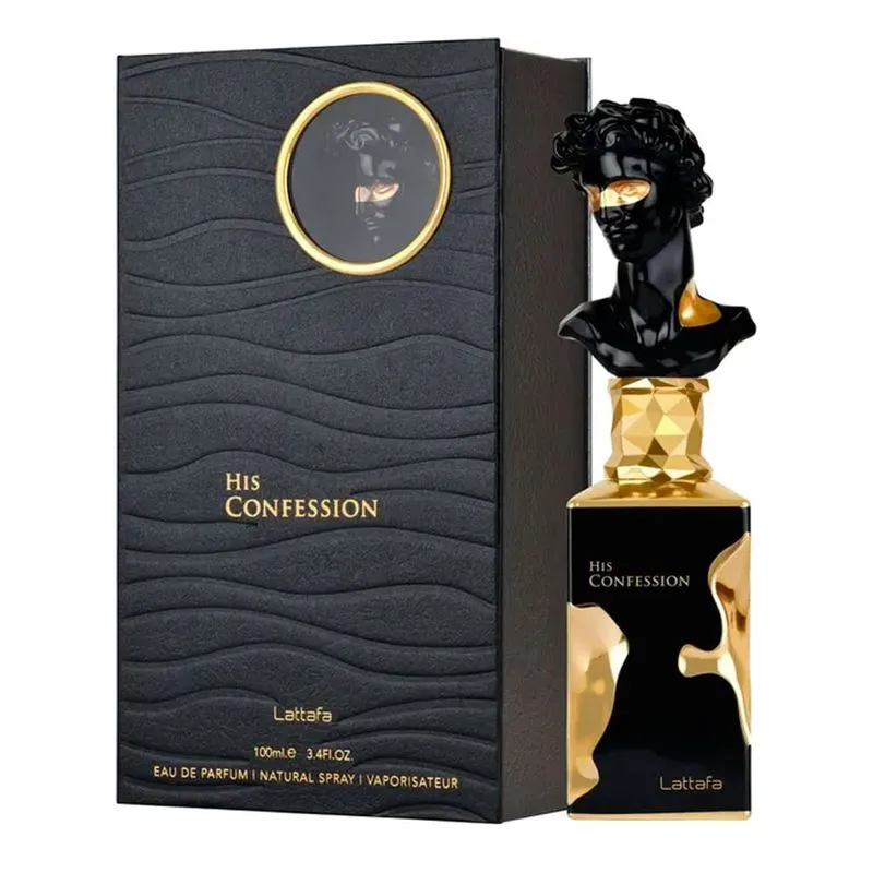 His Confession Eau de Parfum Lattafa 100ml
