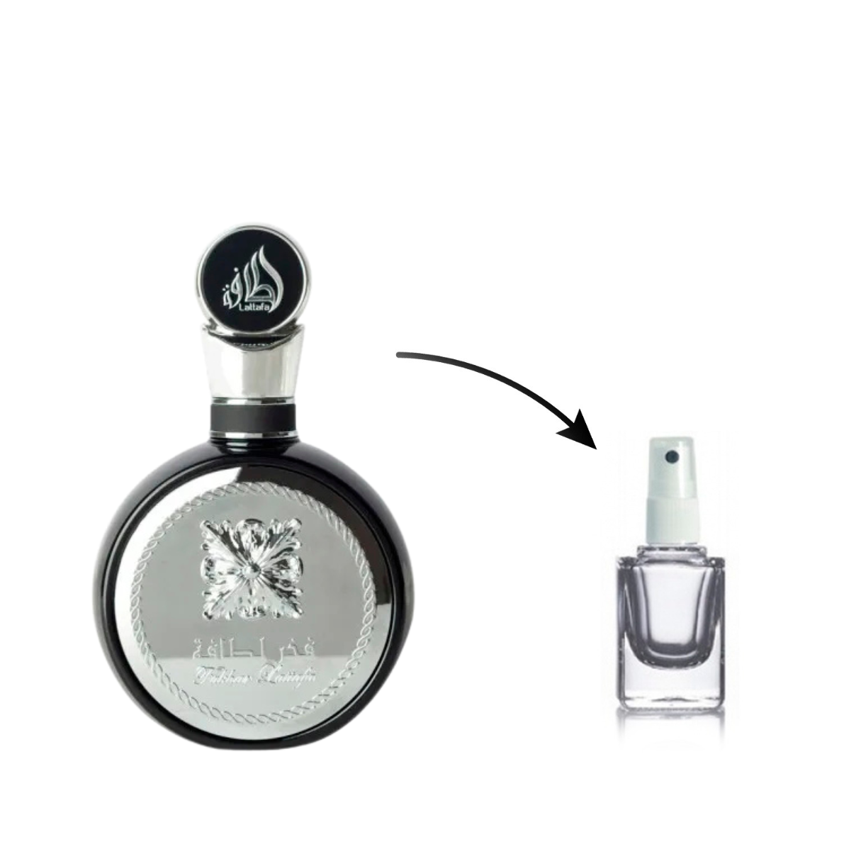 Fakhar Black Lattafa (Decante)